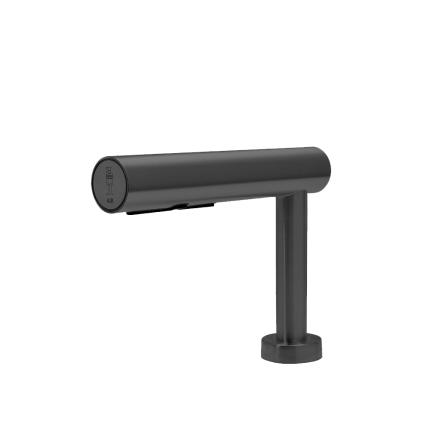 470-AirTap deck-mounted hand dryer, black